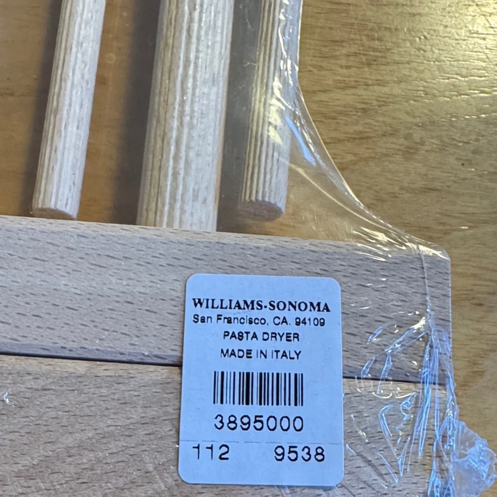 Williams Sonoma Wooden Pasta Drying Rack